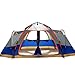 Price comparison product image JUDAO 6-10 Person Windows Outdoor Double-Deck Automatic Pop Up Tent 2 Rooms Waterproof Tunnel Tent for Camping Hiking Traveling