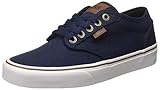 tenis vans azul marino hombre  Vans Atwood Canvas, Zapatillas para Hombre, Azul ((Oz C/Yellow) Dress Blues/White Ve9), 40.5 EU