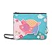 Produktbild WOCNEMP 2019 Chinesisches Neujahr Symbol Schwein Muster Benutzerdefinierte hochwertige Nylon Schlanke Clutch Crossbody Tasche Umhängetasche