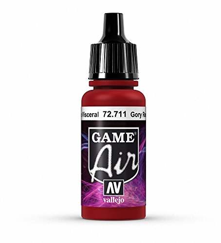 Vallejo Game Air Farbe 17 ml, Grundfarbe Gory Red