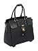 Produktbild DER LEXINGTON Damen-Trolley / -Handtasche Brieftasche mit Rollen für iPad, Tablet oder Laptop, Alligator-Optik, Schwarz Laptoptrolley