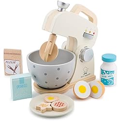 New Classic Toys - 10707 - Jeu D'imitation - Cuisine - Ensemble - Robot Mixer - Blanc