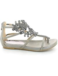 Sandalia Alma EN PENA Plomo Piel