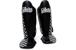 Fairtex Negro Sp5 Muay Thai Espinilleras - Negro, M