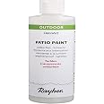 Rayher Patio Paint Acrylfarbe – Wetterfeste Outdoor-Farbe, 59 Ml, Farbe Zitrone