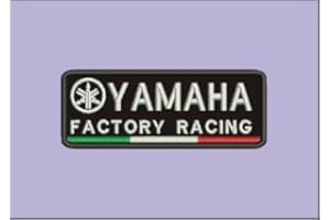 MAREL Parches Yamaha Moto Factory Racing V1 cm 10,5 x 4 parche bordado -675