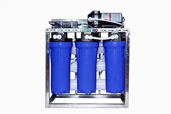 ONE RO 25 LPH commercial RO water purifier Plant Stainless steel with TDS Adjuster+Auto Shut Off