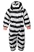 Racoon Baby Girls' Striped Raincoat Multicoloured Mehrfarbig (Pirate black PIR) 86