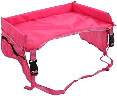 Car Dashboard Waterproof, gzqes, Tray Table For Children in the car seat, Children's Toys Sostenedor Children of Children Stroller, Red