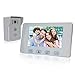 Produktbild Doorbell JFW-Rainproof 7-Zoll-Kabel-Video-Türsprechanlage Intercom Video-Türsprechanlage Nachtsicht-Intercom-Entriegelungsfunktion
