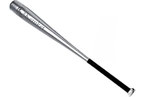 Kemket Professional Aluminium Alloy Baseball Bat Made Perfect for Training & Games | Durable & Comfortable Grip with sizes of 30 inches, 32 inches & 34 inches, 3 Colour Variants (Blue, Silver, Red)