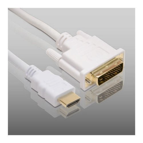 X-HC090-01 Eco HDMI/DVI Kabel weiß 1,00m