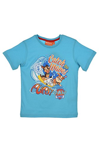 Preisvergleich Produktbild TS KURZE ÄRMELS PAW PATROL BLAUGRÜN 6 J