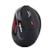 Produktbild VGEBY Wireless Optische Maus Vertikale Ausführung/Ergonomisches Design Gaming Mouse 2400DPI Wiederaufladbare Spiel Mäuse Für Pro Spieler ( Farbe : Schwarz )