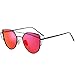 Produktbild SUNGLASSES LVZAIXI Flieger polarisierte Sonnenbrille der Männer Frauen mit elegantem Brillenetui - Farben des UV400 Schutz (Farbe : Rot)
