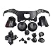 Price comparison product image Replace Controller Button Parts - Replacement LB RB LT RT Bumper Trigger A/B/X/Y D-Pad Keys Kits for Microsoft Xbox One Elite Controller (Black)