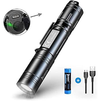 ANLISING LED-Taschenlampe – Wiederaufladbar, Wasserdicht, 5 Modi & Ultrahell (800 Lumen)