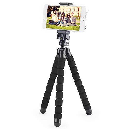 Mejor iKross Trípode Ajustable, Trípode Portátil,
Cámara/GoPro/Smartphone- Negro Descuento