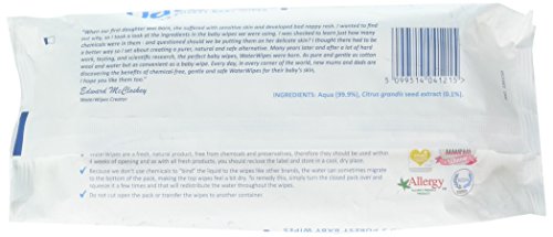 Dermah2O DermaH20 Wasser Wischer – Welten Pur Baby Wischer 60er (3er Packung) - 2