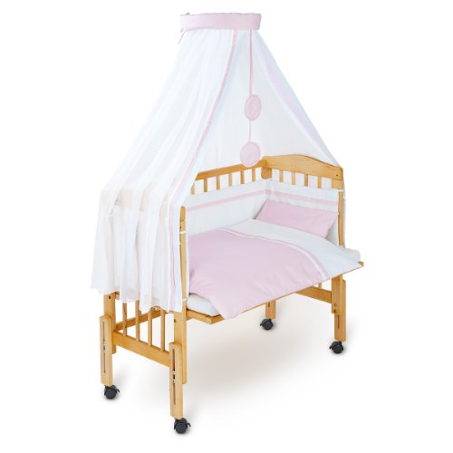 FabiMax Emily Baby Max Pro Foldaway Cot with Mattress and Accessories Choice of 5 Colours