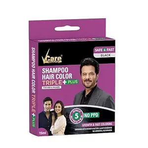 VCare shampoo hair color Triple + plus 15ml