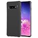 Produktbild RHESHINE Handyhülle Kompatibel mit Samsung Samsung Galaxy S10 Plus / S10+ Hülle, Matt Stoßfest Anti-Fingerabdruck Bumper Cover Schale Schutzhülle für Samsung Galaxy S10 Plus / S10+ Schwarz