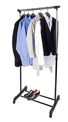 Garderobenständer mit Rollen Kleiderständer Ständer Kleiderbügel #629 - 6