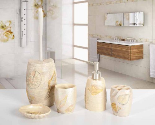 Tatkraft Margarita WC-Garnitur Toilettenbürstenhalter Polyresin - 2
