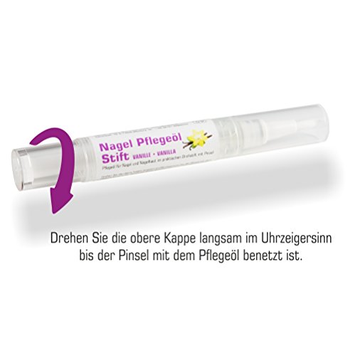 NAILFUN Nagelhaut Pflegestift Vanille Vanilla 4ml – Cuticle-Pen - 4