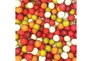 MALTBYS' STORES 1904 LTD Mixed Boilies 15mm 500g Shelf Life Fishing Bait SMCB