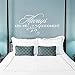 Produktbild Always Kiss Me Goodnight Loving Art Wall Decal Removable Decorative Vinyl Sticker Home Decor g2 55x118cm