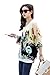 LATH.PIN Ladies Bohemian Floral Blouse Chiffon Tunic Batwing T-shirt