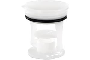 DL-pro Bouchon pompe de vidange Bouchon d'evacuation Bouchon vidange Bouchon sortie eau Filtre pour machine à laver/lave-linge compatible avec Beko 2872700100 2880401800 2840940200