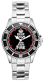 Feuerwehr Mann Geschenk Artikel Idee Fan Uhr 1289