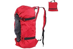 VGEBY1 Dilwe Kletterseil Tasche, Faltender Wasserdichter Seiltasche Kletterausrüstung Tragetasche Climbing Rope Bag Sporttasche Werkzeugsack Stabil Seilsack Rucksack
