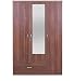 HomeTown Ultima 3-Door Wardrobe with Mirror (Regato Walnut) RS.13999.50