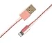 Produktbild iprotect Original 1m USB Ladekabel u Datenkabel für Apple iPhone SE, 5, 5s, 5c, 6, 6s, 6s Plus, iPod Touch 5G, iPad Mini 1+2, iPad 4, Air 1+2, iPod Nano 7G - in Rose Gold