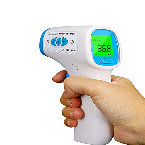Preisvergleich Produktbild Stirnthermometers Fieberthermometer Digitales Thermometer, zwei Messmodi 0.5-Sekunde-Messung,für Säuglinge, Erwachsene und Gegenstände Infrarot,CE und FDA Zertifiziert