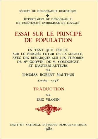 Download Essai sur le principe de population Download Essai sur le principe de population