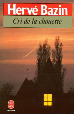 couverture de : Cri de la chouette