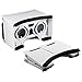 Produktbild Archgon white FOLDABLE Google Cardboard 3D Virtual Reality Glasses DIY Kit for 4.2~5.2 inches Smartphone w/Adjustable Lens & Strap - White