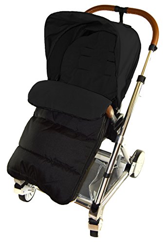 Universal Footmuff For Mamas & Papas Pushchair Black Jack