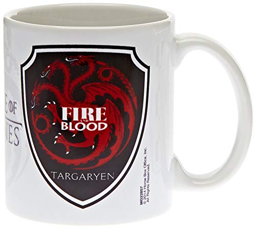 Lasgo Game of Thrones Tazza Targaryen, Ceramica, Multicolore, Taglia Unica