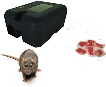 Rat &amp; Mouse Poison Bait Kit 1 Box &amp; 10 Bait Sachets from Rotech - External pest control kit