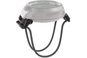 Mares Puck Bungee Mount Elastic Strap for Puck 4 Diving Computer, Unisex, Black