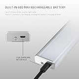 [Update] AVANTEK LED Nachtlichter mit Bewegungsmelder Schrankbeleuchtung Küchenlampe, USB Wiederaufladbar 4 Modi mit Magnet und 3M Aufkleber - 3