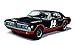Produktbild Scalextric 500003536 - 1:32 Mercury Cougar XR7 Transam 67 No. 14HD Rennbahnautos