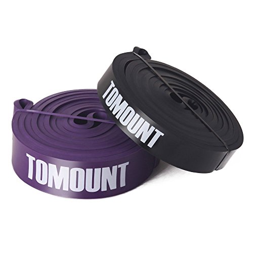 Fitnessbänder, Tomount Premium Fitnessband Resistance Bänder Klimmzugband Rubber Band für Krafttraining/Muskelaufbau/Klimmzug/Home Gyms in verschieden Stäker