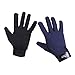 HYSENM Trikot Atmungsaktiv Schnell-Trocken Leicht Weich Warm-Halten Rutschfest Handschuhe Für Herren Und Damen Outdoor Camping Angeln Jagen Fahrrad Bergsteigen Gloves, dunkelblau, L