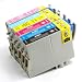 Produktbild Prestige Cartridge T0481-T0486 6-er Pack Druckerpatronen für Epson Stylus Photo R200, R220, R300, R300M, R320, R325, R330, R340, R350, RX300, RX320, RX500, RX600, RX620, RX640, schwarz / cyan / magenta / gelb / hell cyan / hell magenta